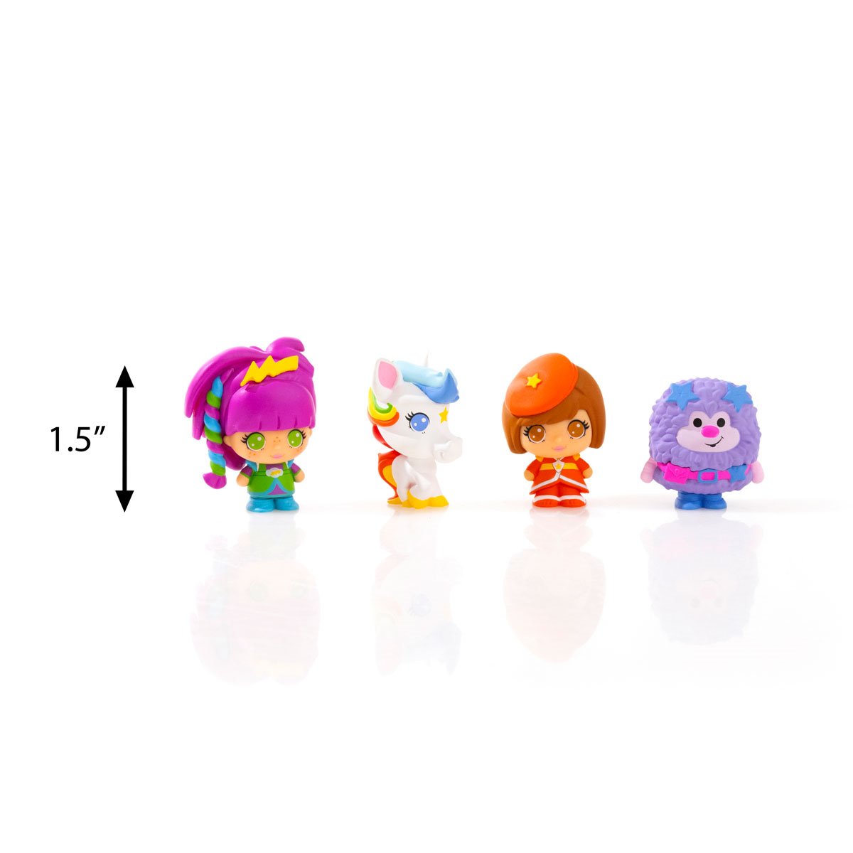 The Loyal Subjects Rainbow Brite 1 1/2-Inch Cheebee Mini-Figures, Blind Box with chance for Chase