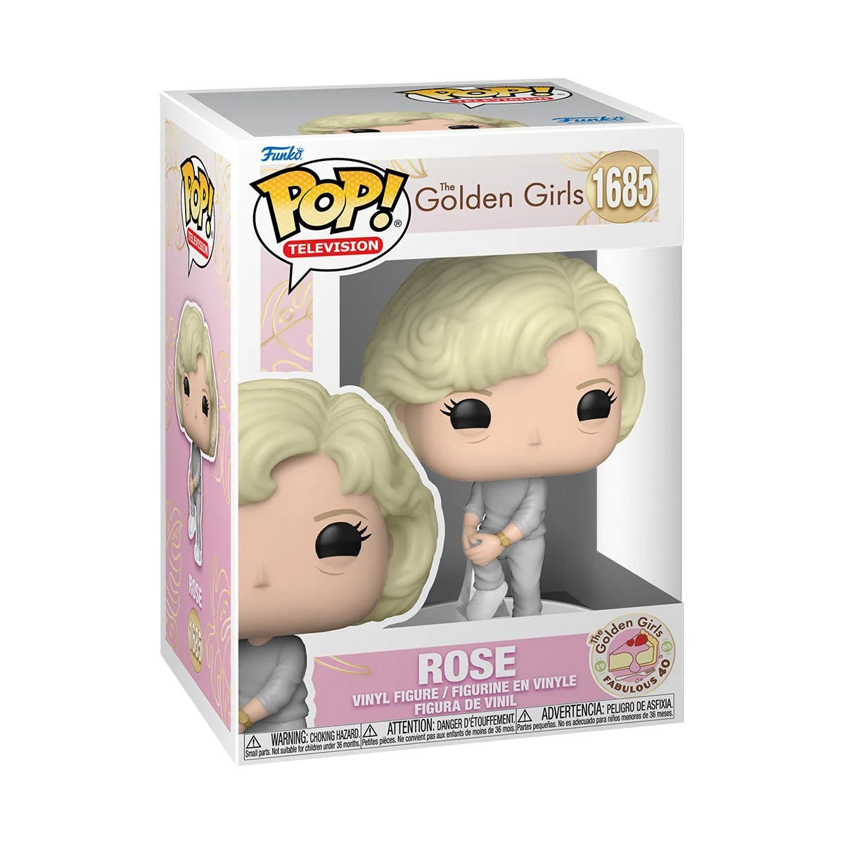 Funko POP! TV The Golden Girls 1685 Rose 40th Anniversary