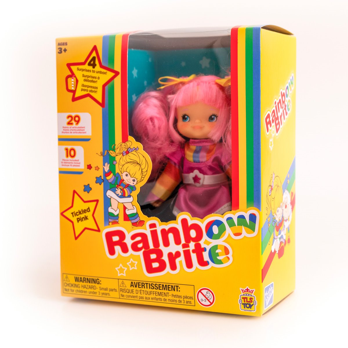 The Loyal Subjects Rainbow Brite 5 1/2-Inch Tickled Pink Fashion Doll