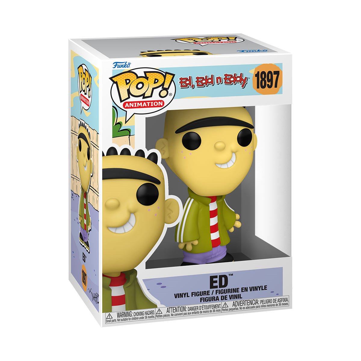 Funko POP! Animation Ed, Edd n Eddy 1897 Ed with Chance of CHASE