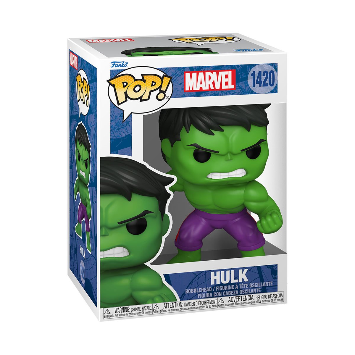 Funko POP! Marvel Comics The Incredible Hulk 1420 New Classics Hulk