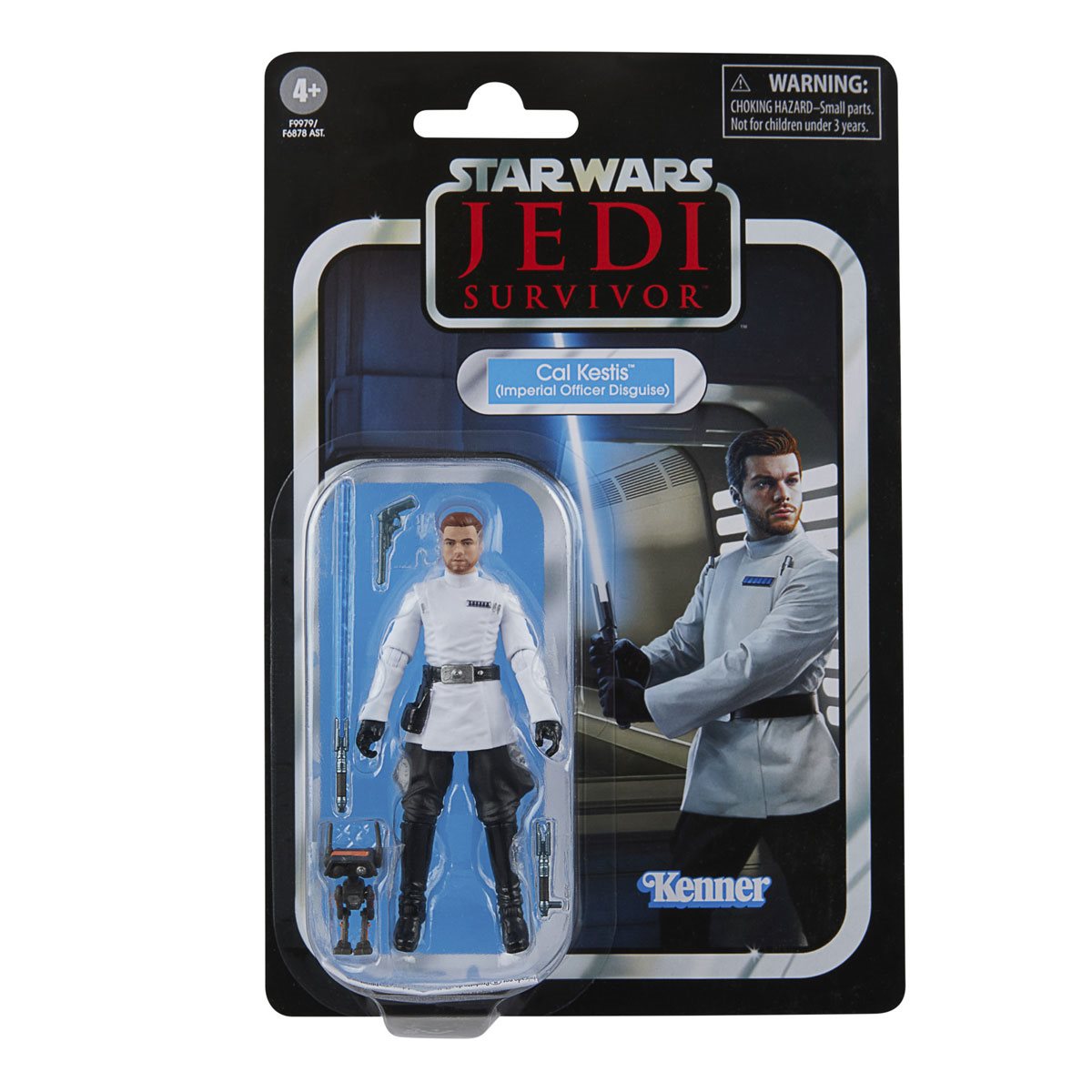 Kenner 3 3/4-inch The Vintage Collection Star Wars Jedi Survivor Cal Kestis (Imperial Officer Disguise)
