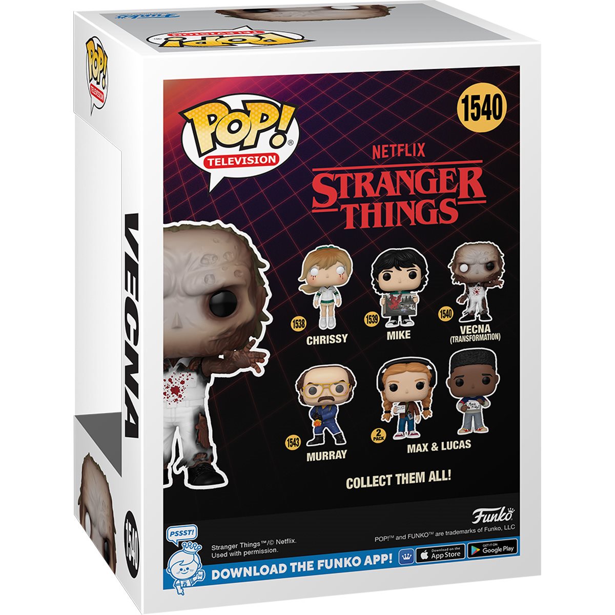 Funko POP! TV Stranger Things 1540 Vecna (Transformation)