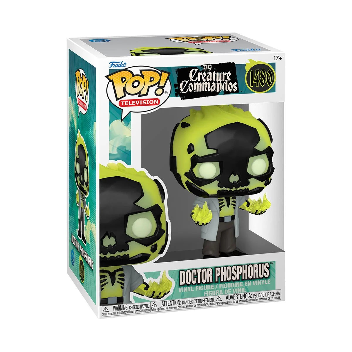 Funko POP! DC Heroes TV Creature Commandos 1480 Doctor Phosphorus