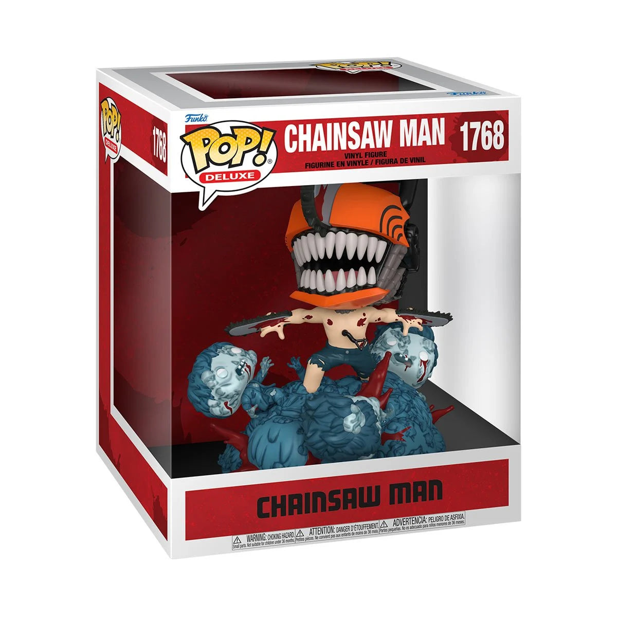 Funko POP! 6" Super Deluxe Animation Chainsaw Man 1768 Chainsaw Man