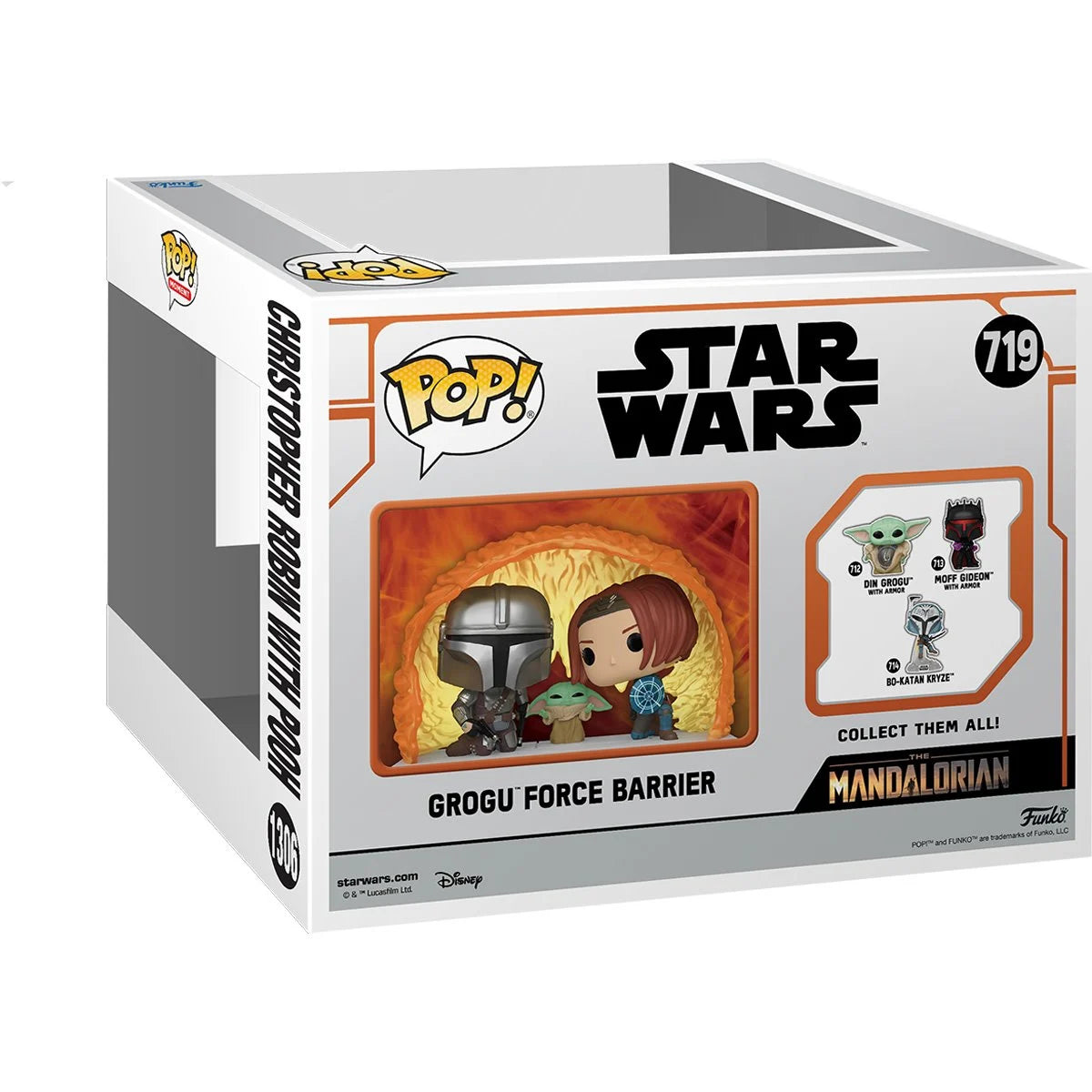 Funko POP! Super Deluxe TV Moments Star Wars The Mandalorian 719 Grogu Force Barrier
