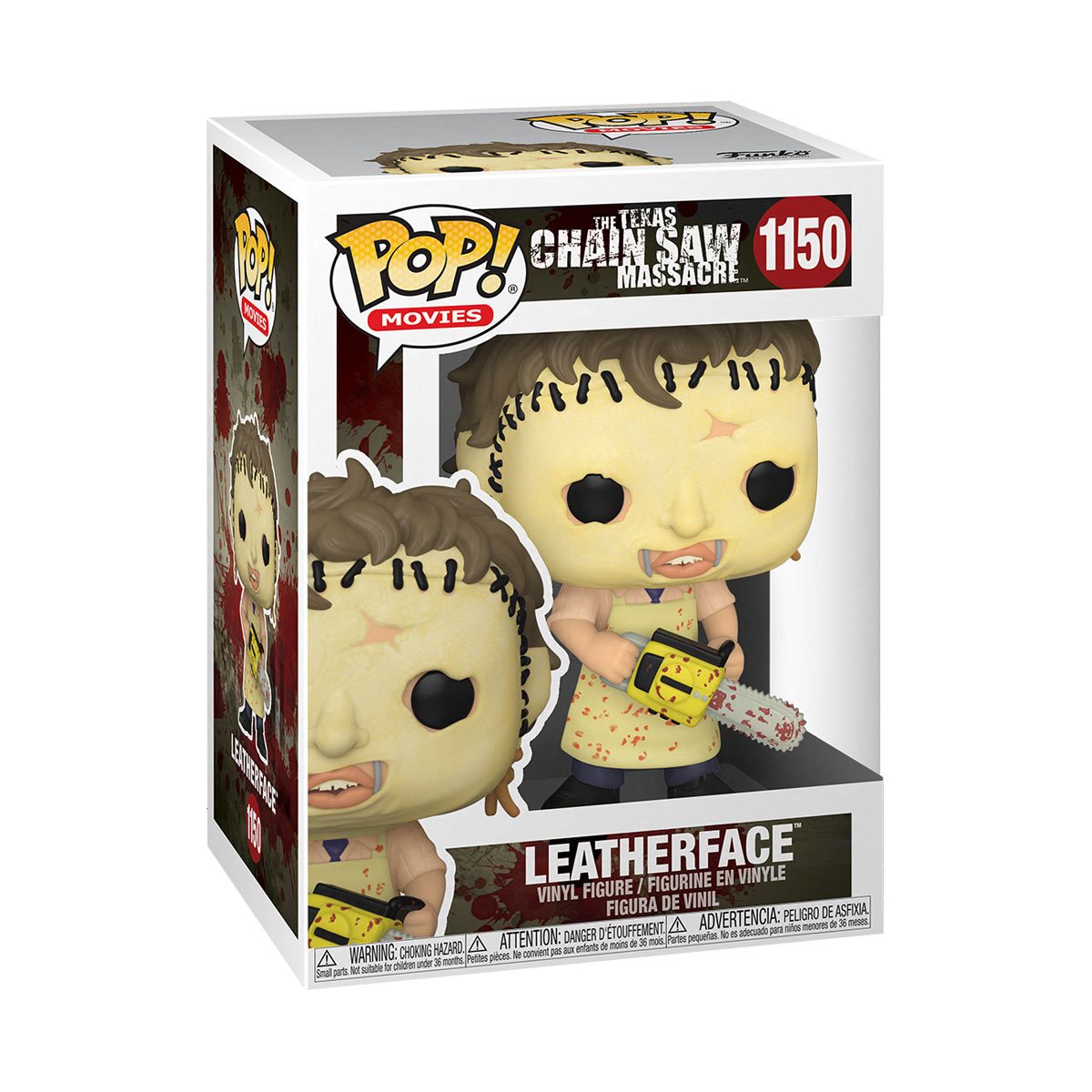 Funko POP! Movies Horror Texas Chainsaw Massacre 1150 Leatherface with Chainsaw