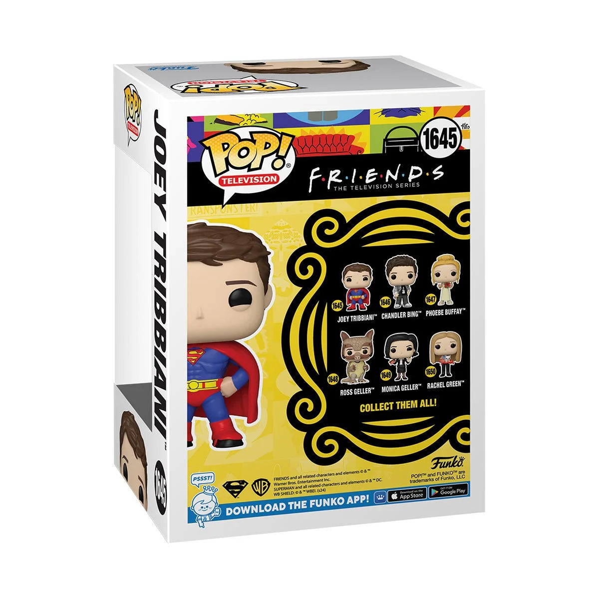 Funko POP! TV Friends 1645 Joey Tribbiani as Superman