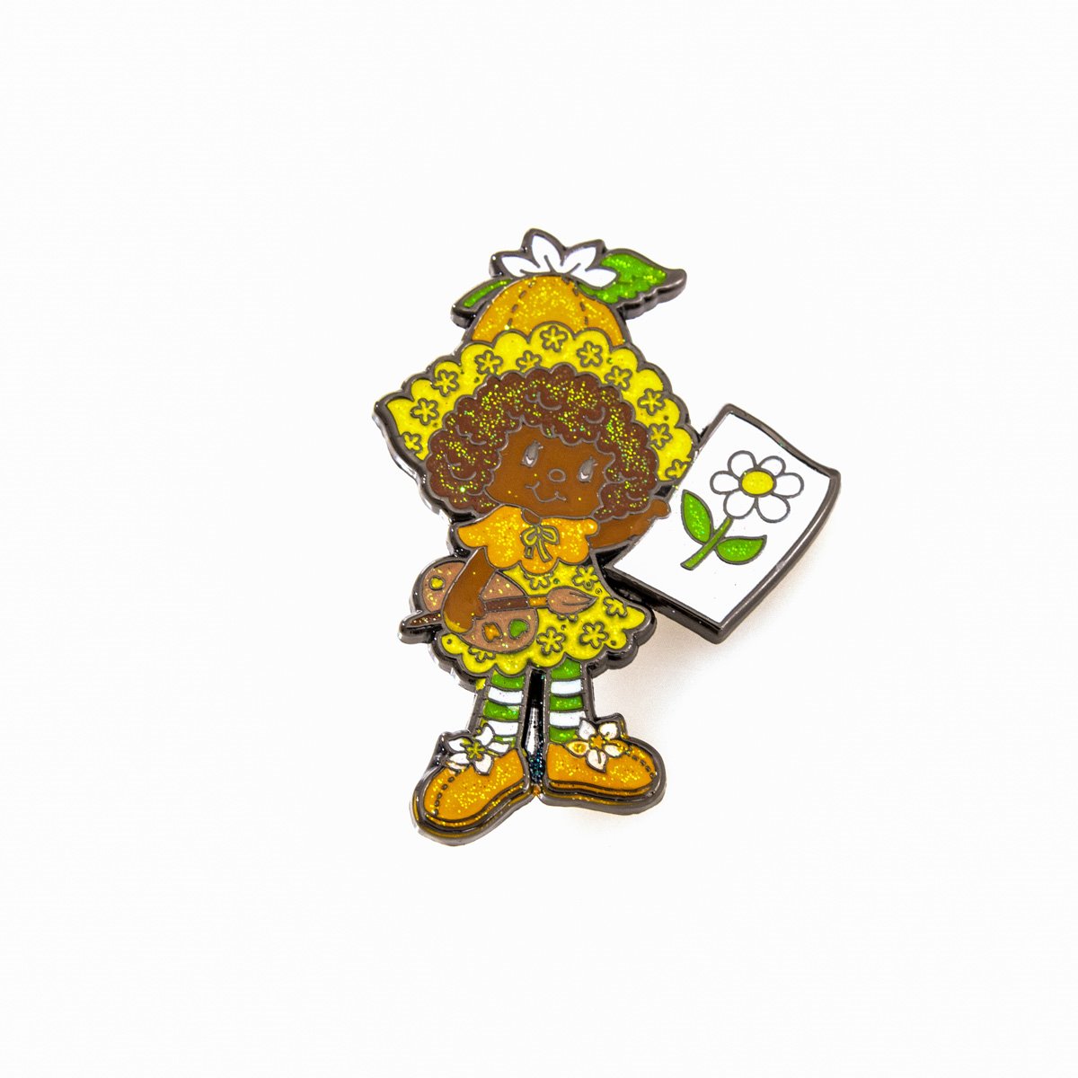 The Loyal Subjects Strawberry Shortcake Glitter Metal Pin Set of 4 San Diego Comic Con 2024 Exclusive
