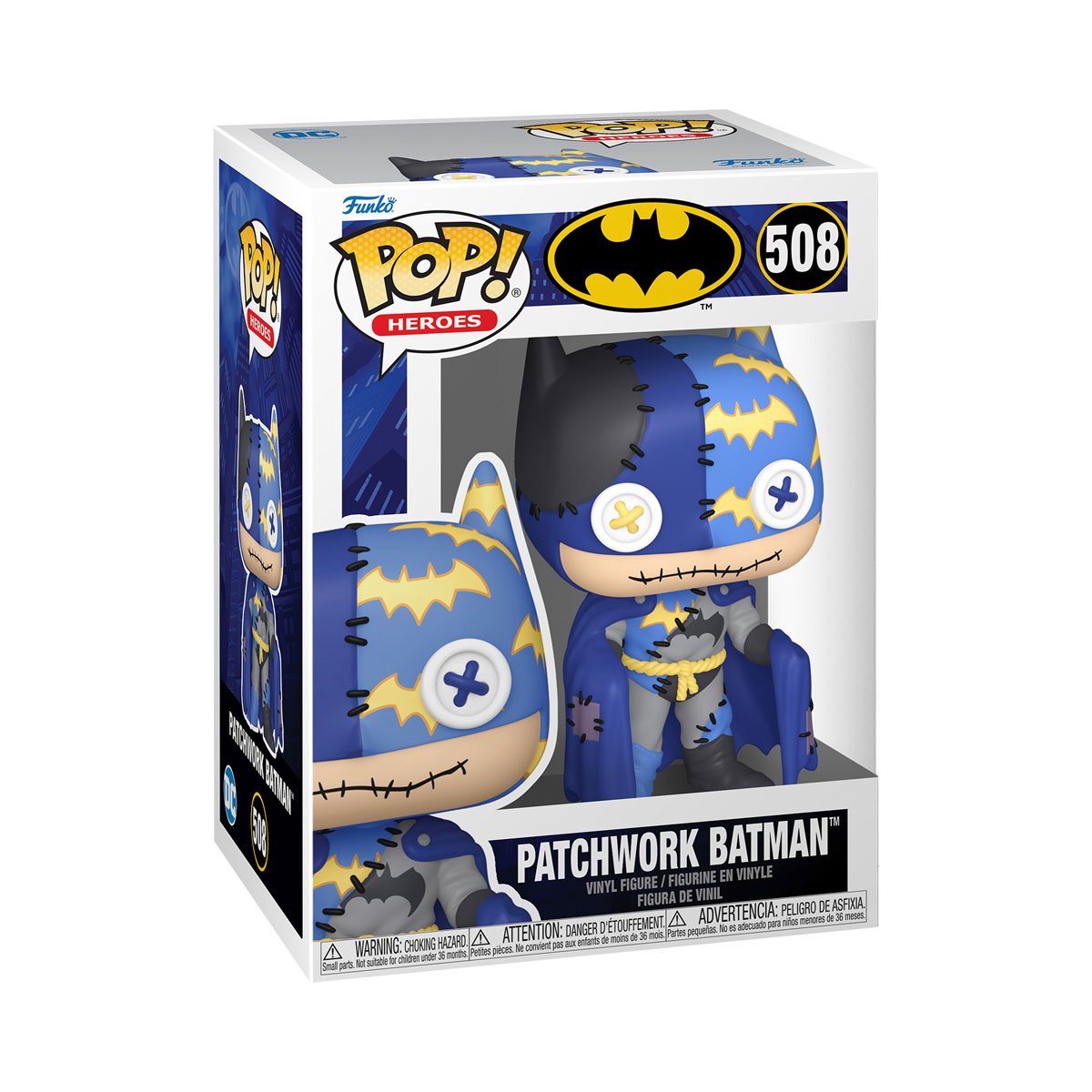 Funko POP! DC Heroes Movies Batman 508 Patchwork Batman