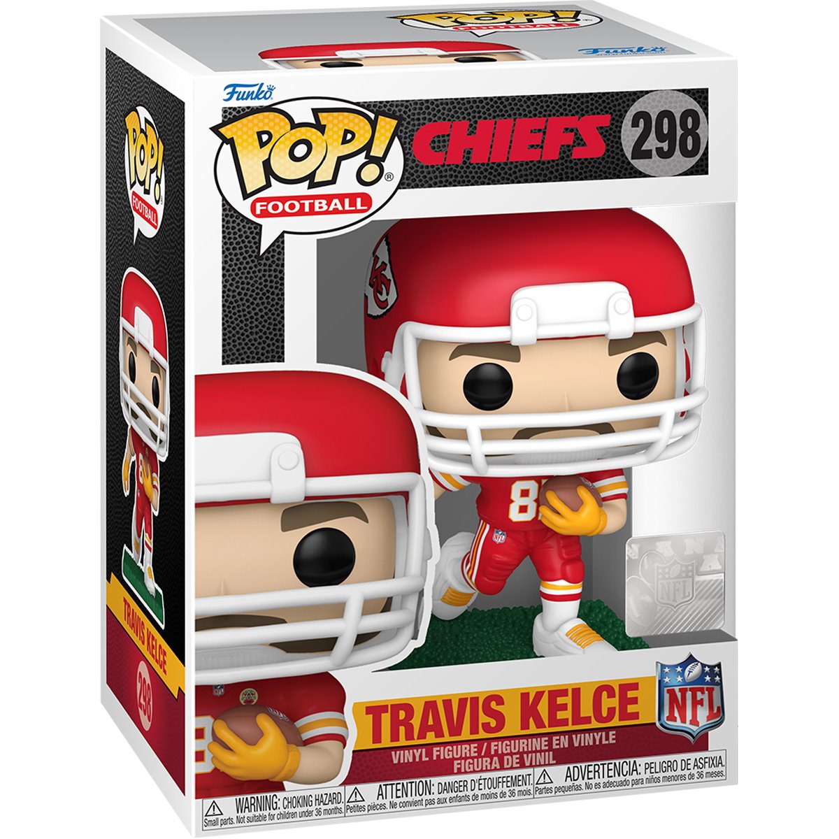 Funko POP! Football Kansas City Chiefs 298 Travis Kelce (Home Uniform)