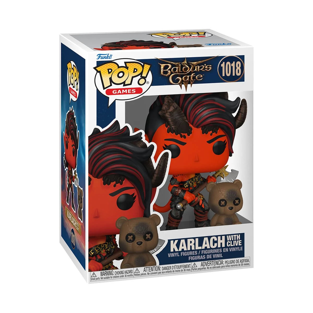 Funko POP! Games Baldur's Gate 3 1018 Karlach with Clive