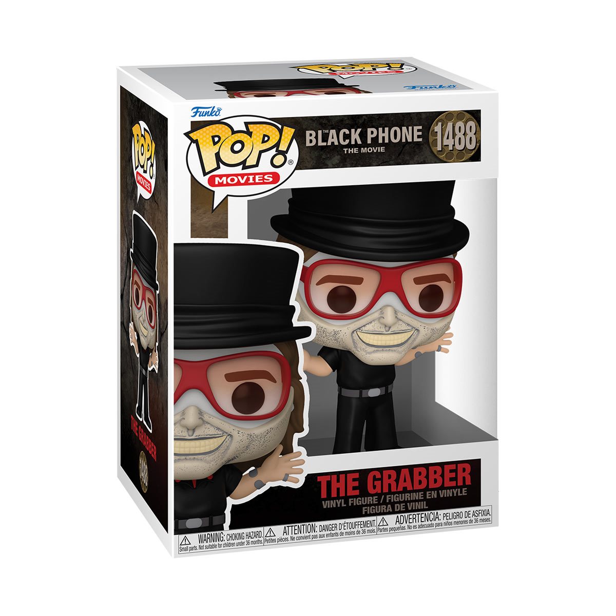 Funko POP! Movies Horror Black Phone 1488 The Grabber with Chase