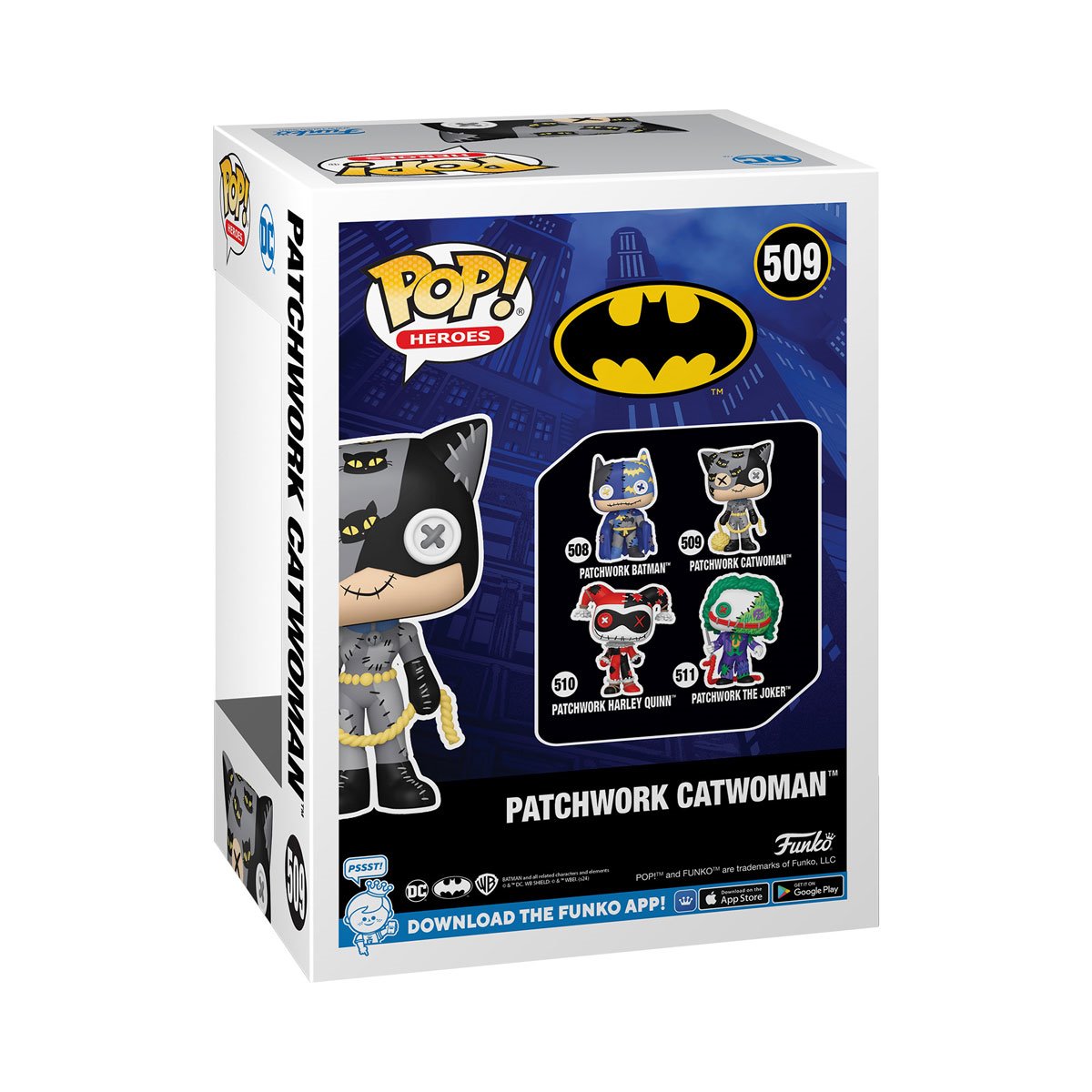 Funko POP! DC Heroes Movies Batman 509 Patchwork Catwoman