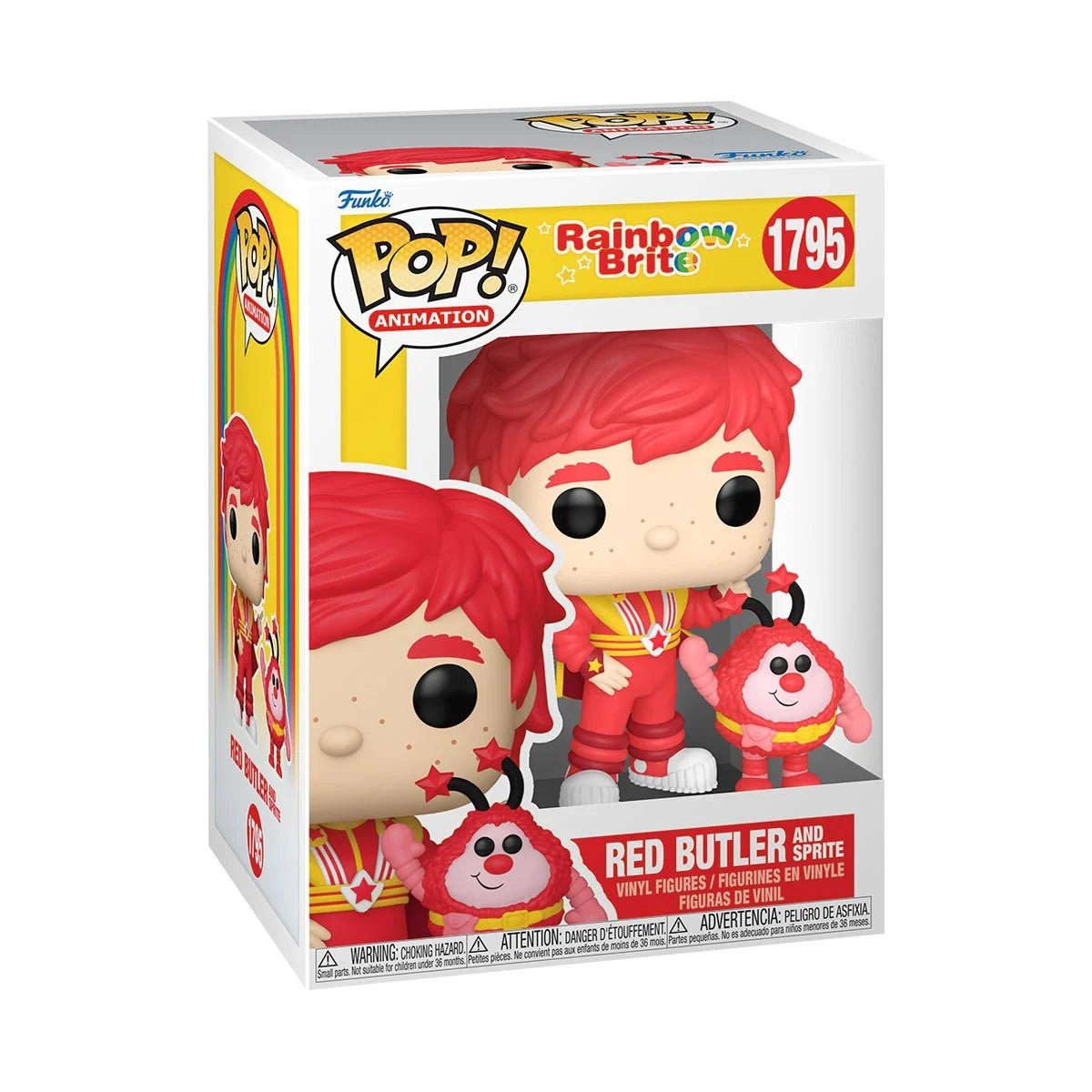 Funko POP! Animation Rainbow Brite 1795 Red Butler and Sprite