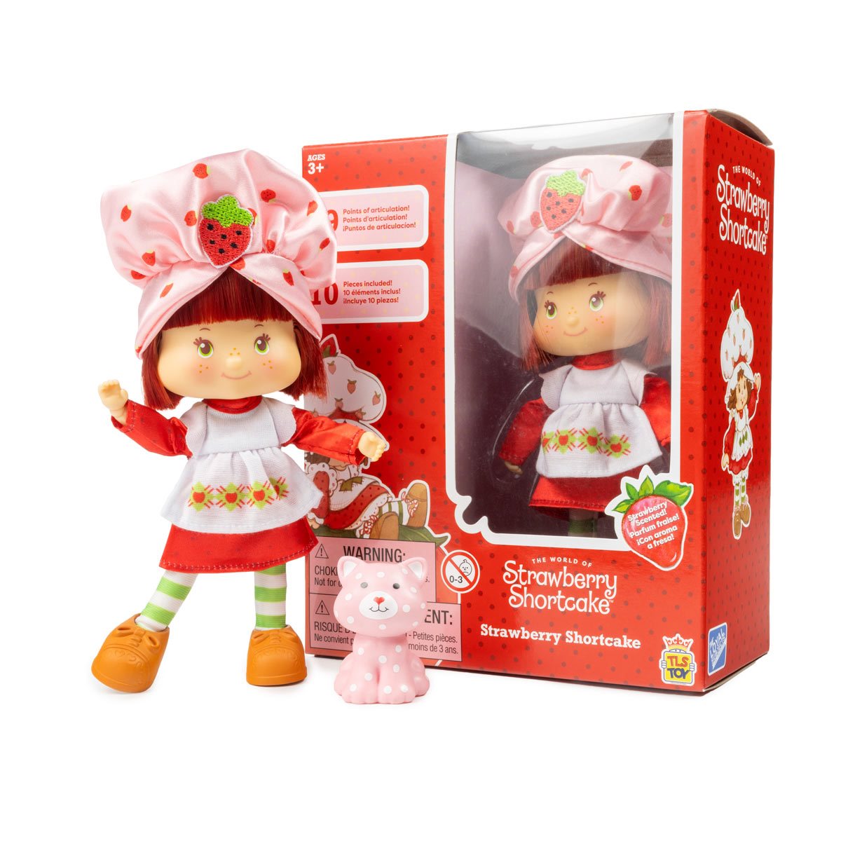 The Loyal Subjects Strawberry Shortcake 5 1/2-Inch Strawberry Shortcake Fashion Doll