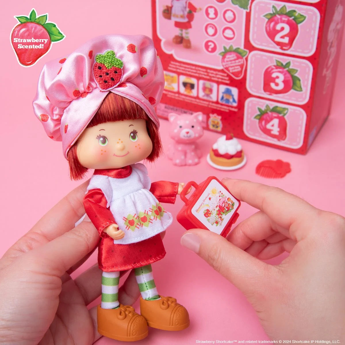 The Loyal Subjects Strawberry Shortcake 5 1/2-Inch Strawberry Shortcake Fashion Doll