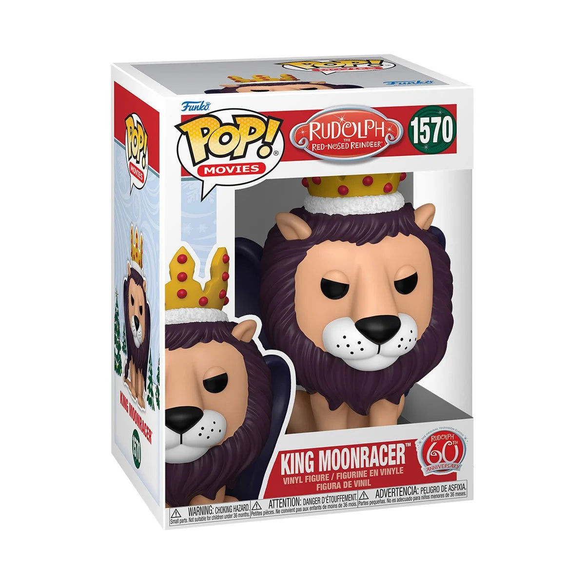 Funko POP! Movies Rudolph The Red-Nosed Reindeer 1570 King Moonracer