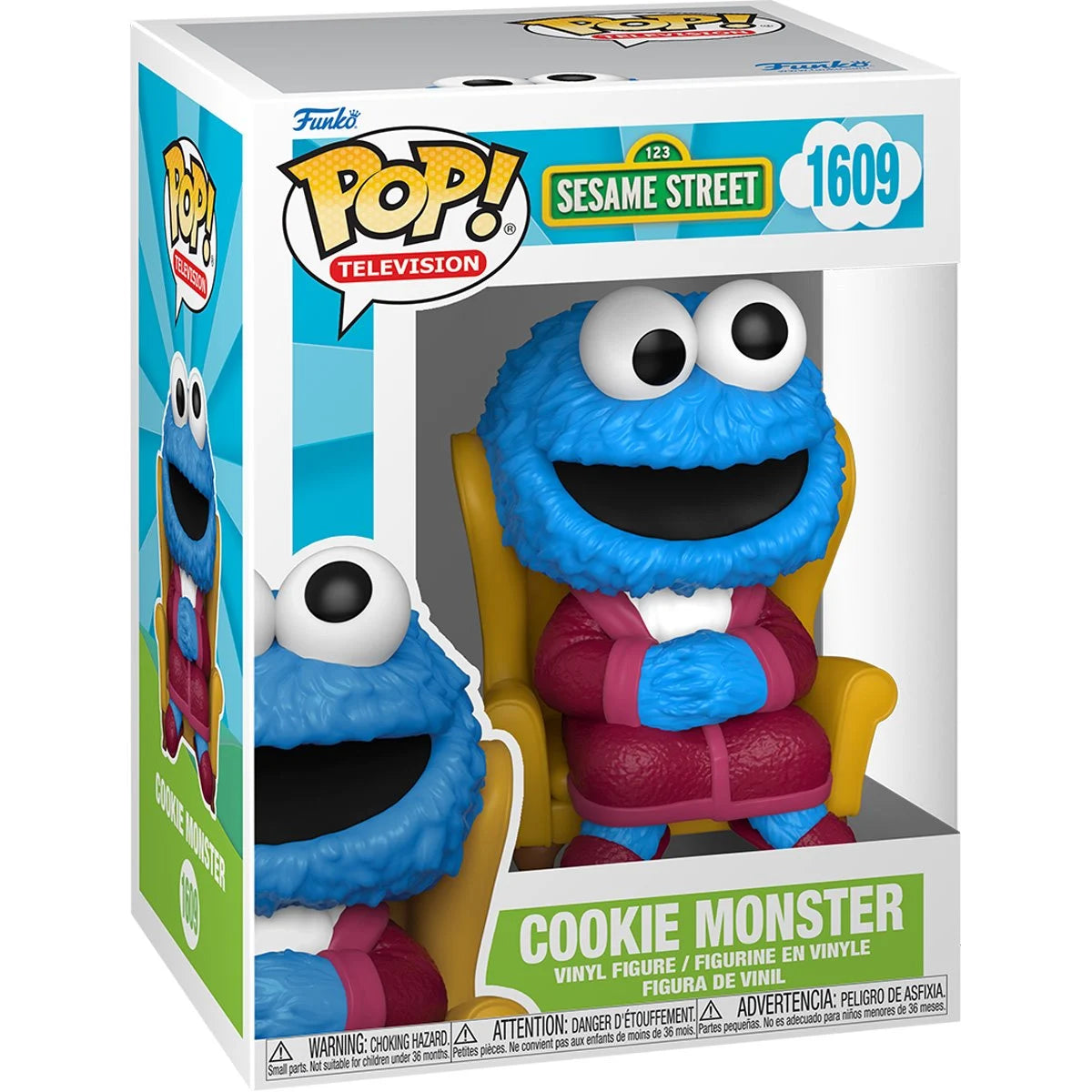 Funko POP! Disney Sesame Street 1609 Cookie Monster in Chair