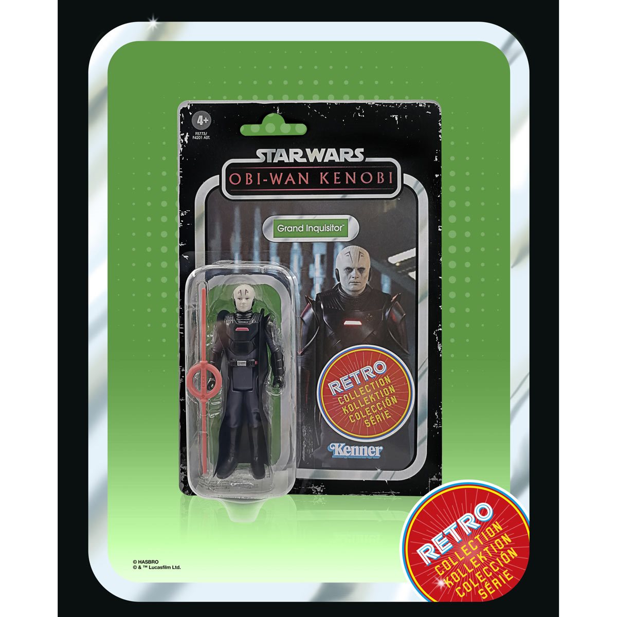 Kenner Star Wars Retro Collection Disney+ Obi-Wan Kenobi Series Grand Inquisitor Action Figure