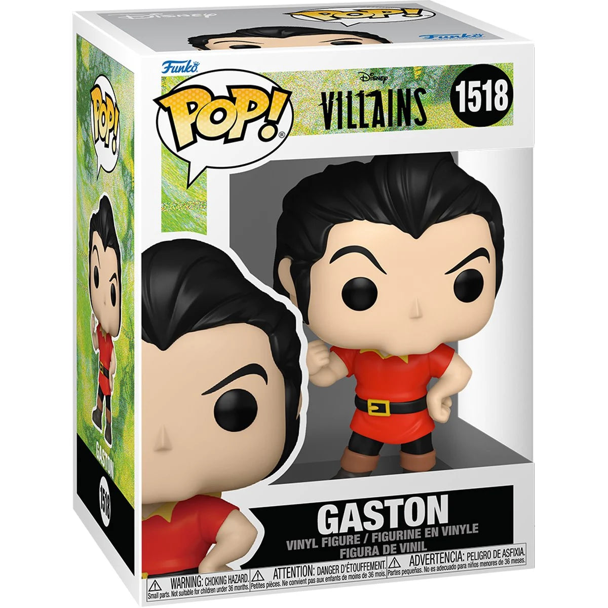 Funko POP! Disney Villains Beauty and The Beast 1518 Gaston