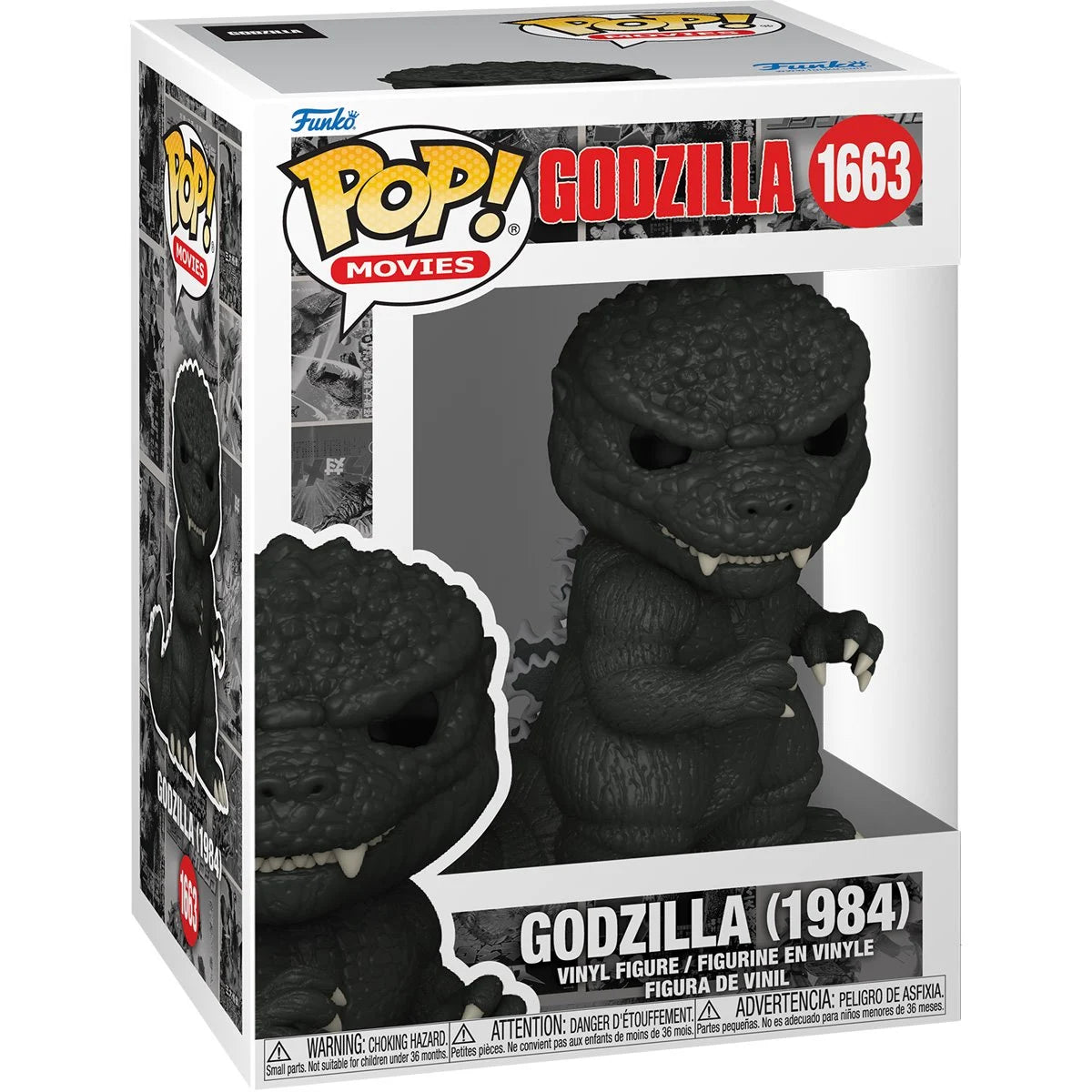 Funko POP! Movies Horror Godzilla 70th Anniversary 1663 Godzilla (1984) with Chance of CHASE