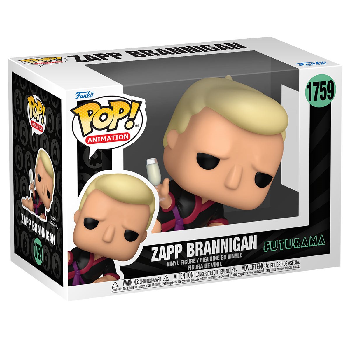 Funko POP! TV Futurama 1759 Zapp Brannigan
