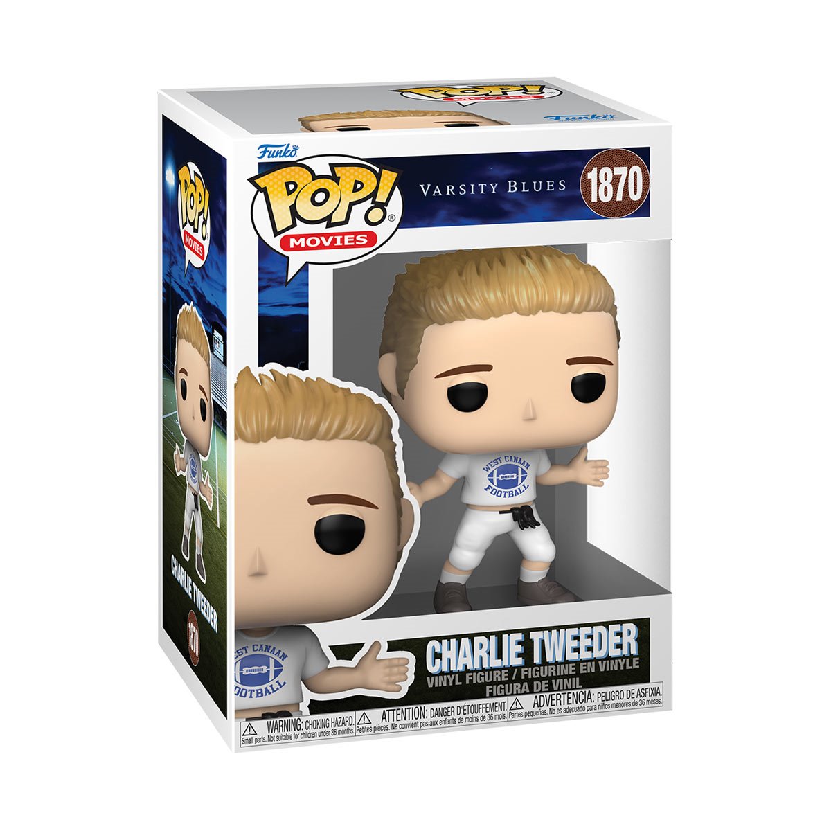 Funko POP! Movies Varsity Blues 1870 Charlie Tweeder