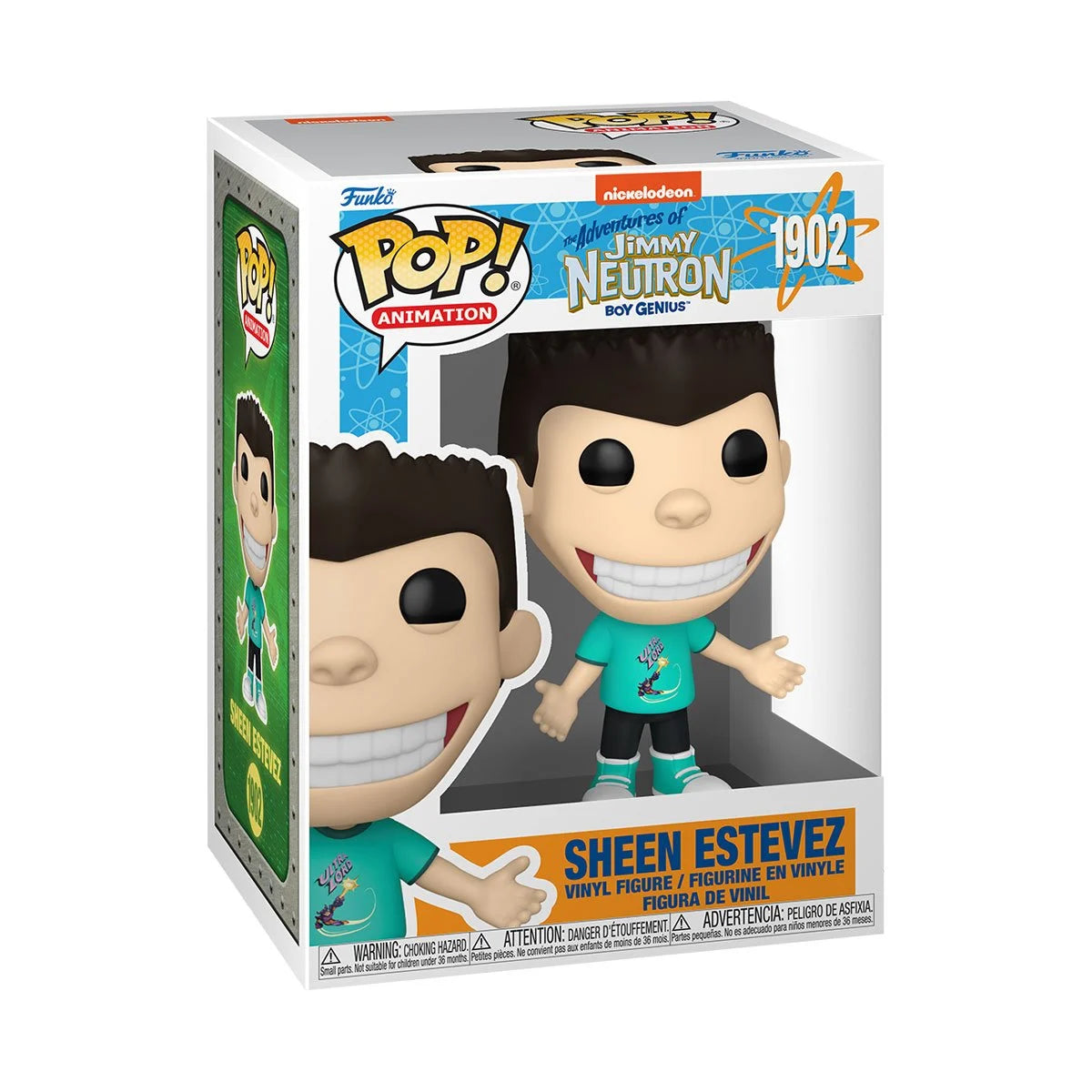 Funko POP! Animation The Adventures of Jimmy Neutron Boy Genius 1902 Sheen Estevez