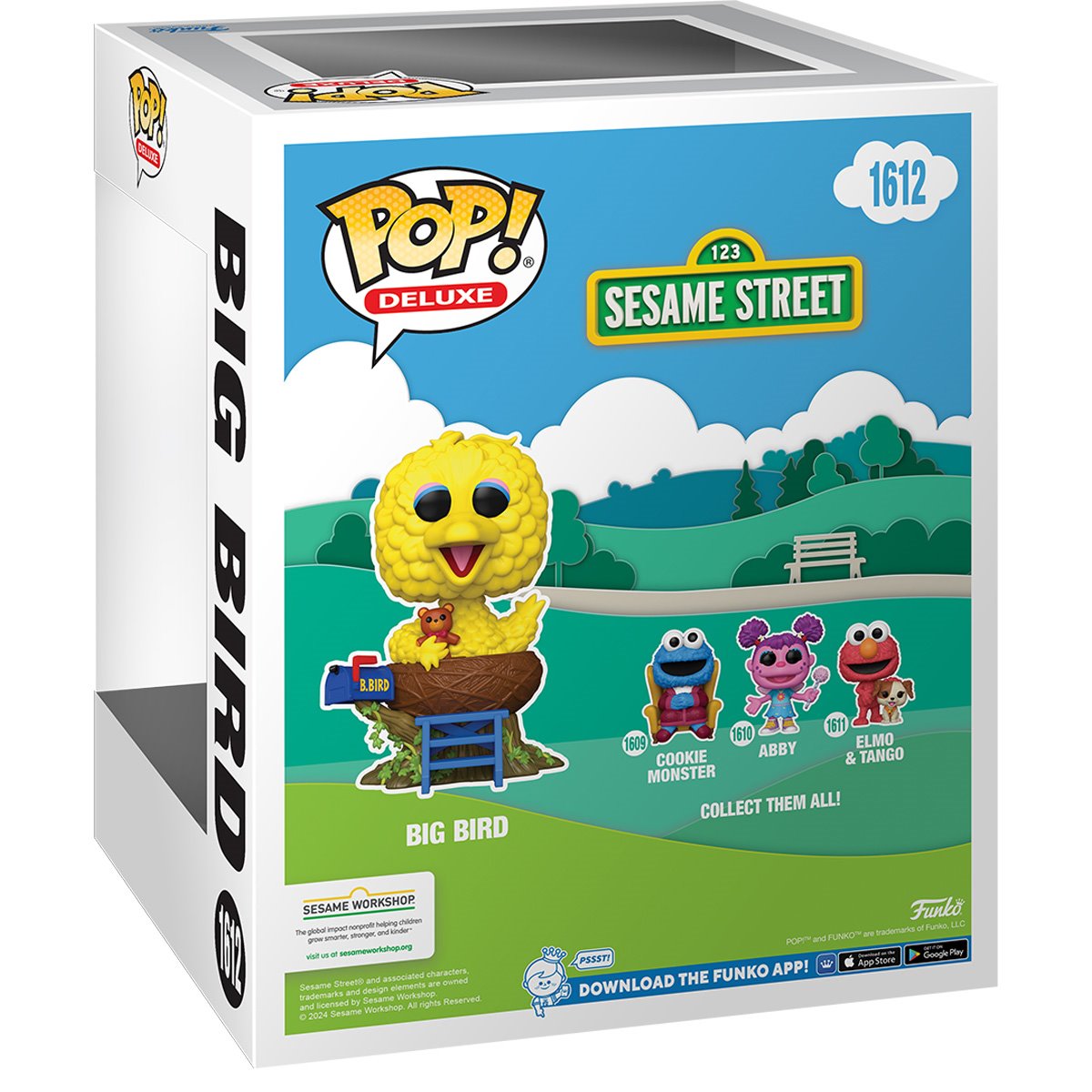 Funko POP! 6" Super Deluxe Sesame Street 1612 Big Bird in Nest