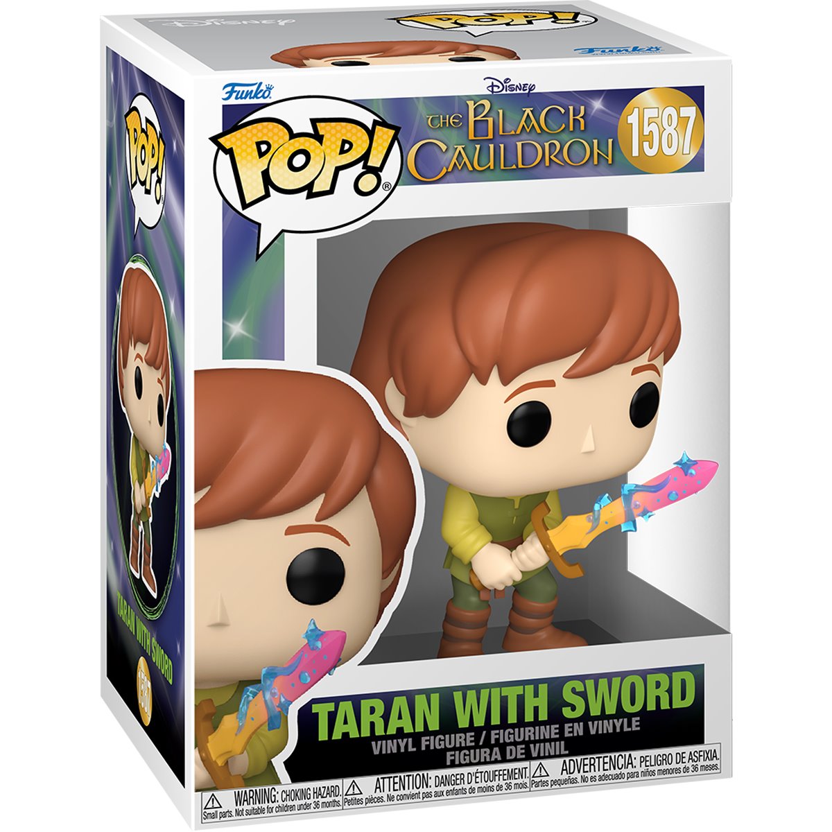 Funko POP! Disney Movies The Black Cauldron 1587 Taran with Sword