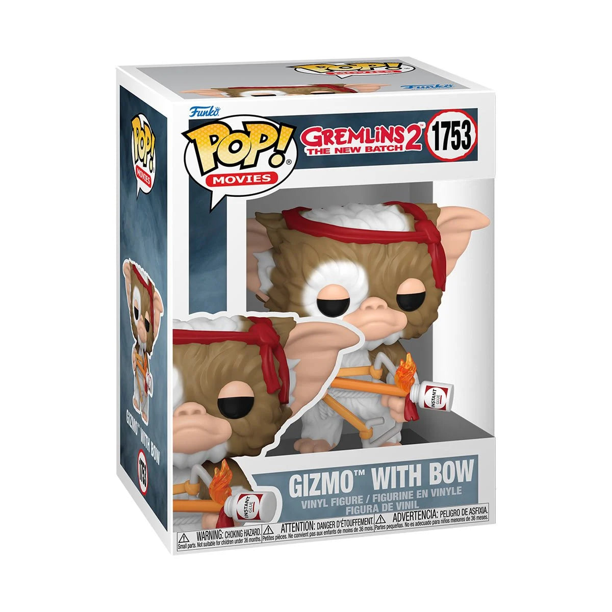 Funko POP! Movies Horror Gremlins 2: the New Batch 1753 Gizmo with Bow (Rambo)