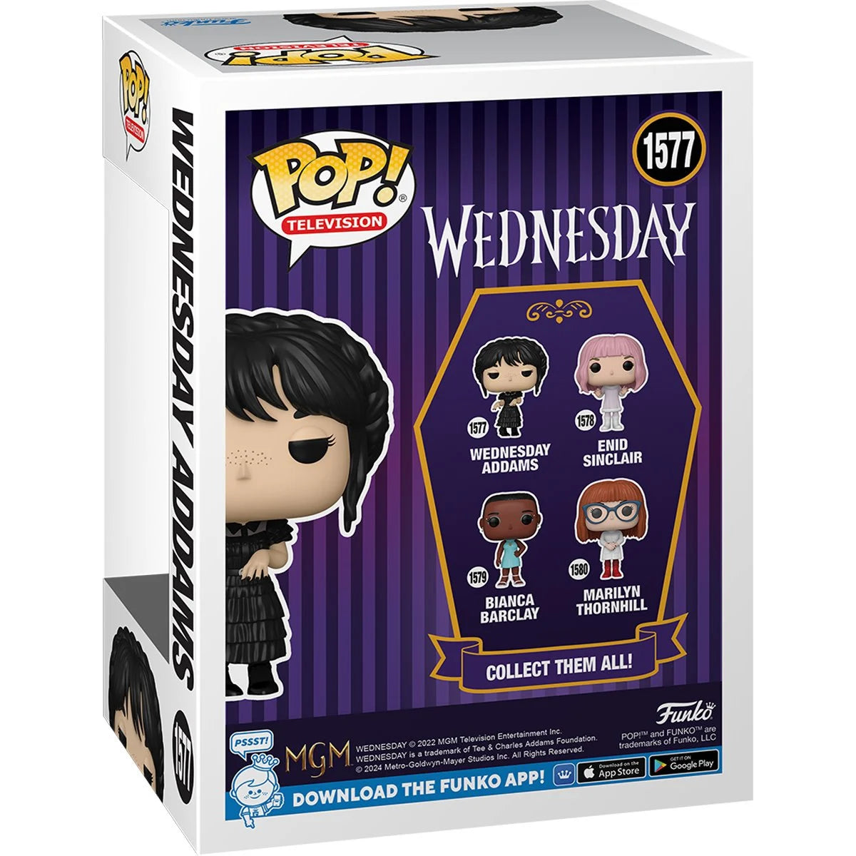 Funko POP! TV Netflix Wednesday 1577 Wednesday Addams (Rave'n Dance)