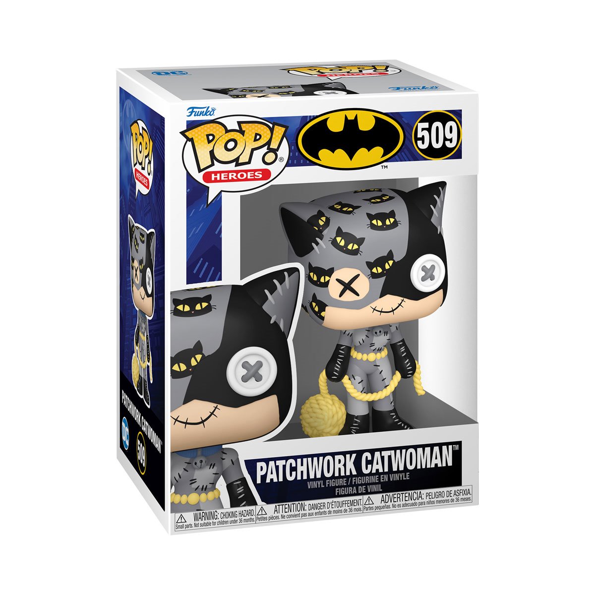Funko POP! DC Heroes Movies Batman 509 Patchwork Catwoman