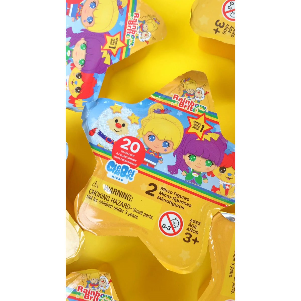 The Loyal Subjects Rainbow Brite 1 1/2-Inch Cheebee Mini-Figures, Blind Box with chance for Chase