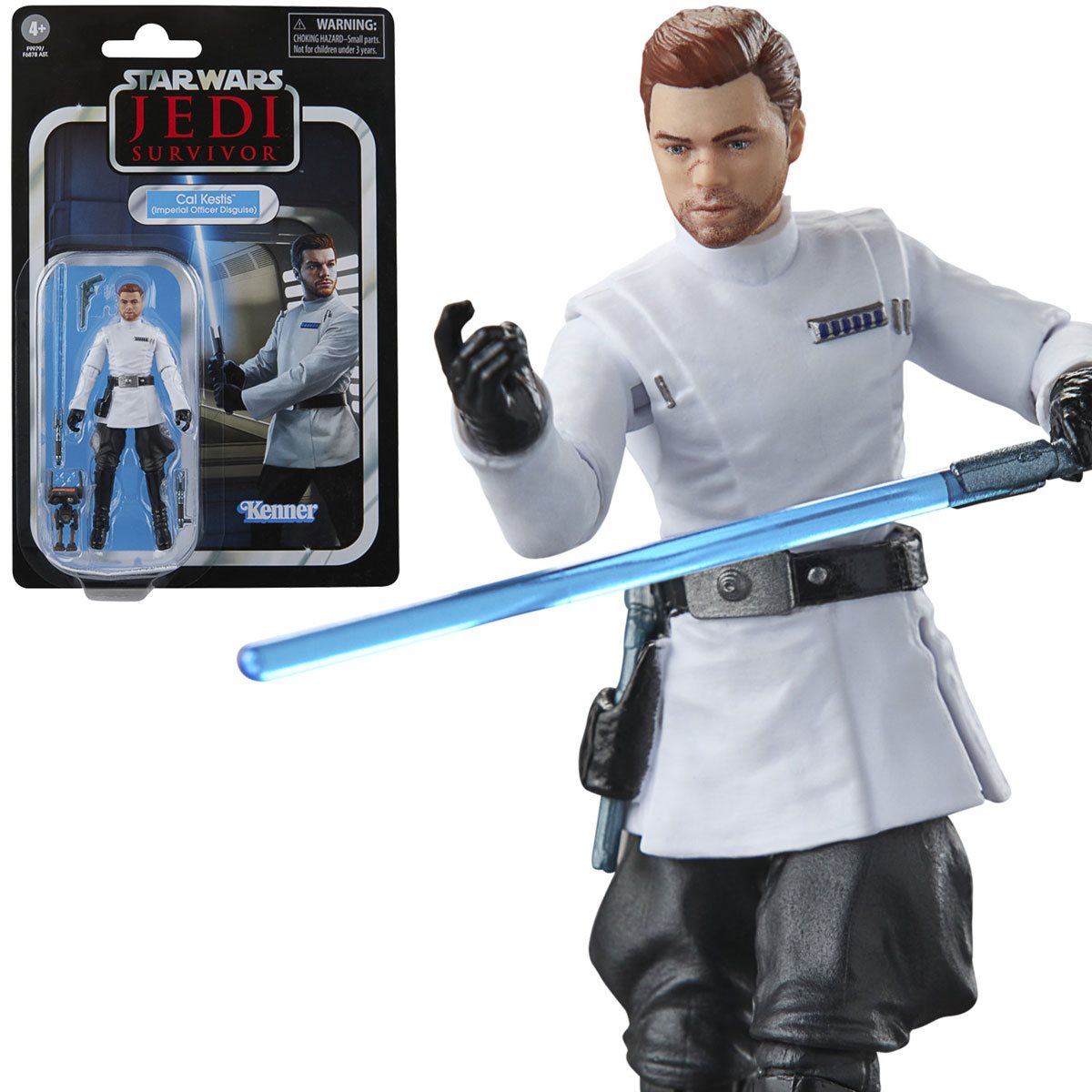 Kenner 3 3/4-inch The Vintage Collection Star Wars Jedi Survivor Cal Kestis (Imperial Officer Disguise)