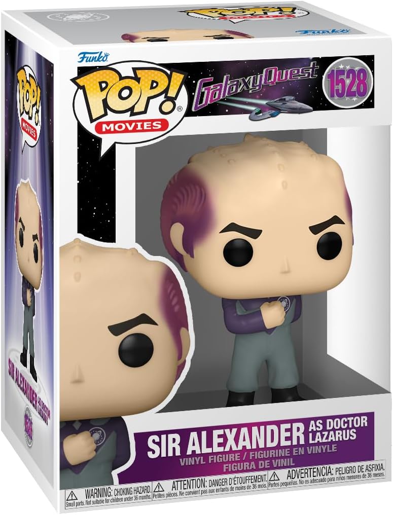Funko POP! Movies Galaxy Quest 1528 Sir Alexander as Doctor Lazarus