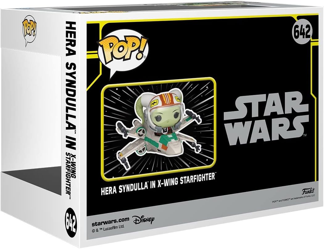 Funko POP! Rides Super Deluxe Star Wars Hyperspace Heroes 642 Hera Syndulla in X-Wing Starfighter Amazon Exclusive