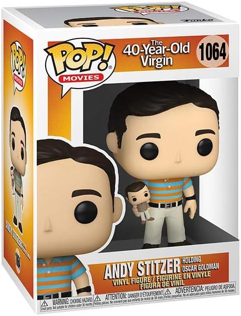 Funko POP! Movies The 40-Year Old Virgin 1064 Andy Stitzer Common and CHASE