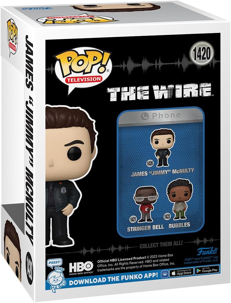 Funko POP! TV The Wire 1420 James Jimmy McNulty