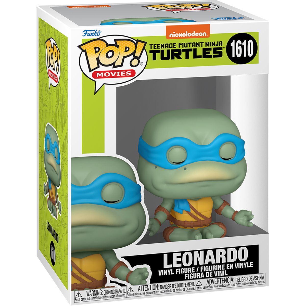 Funko POP! Teenage Mutant Ninja Turtles (1990) 1610 Leonardo Meditating