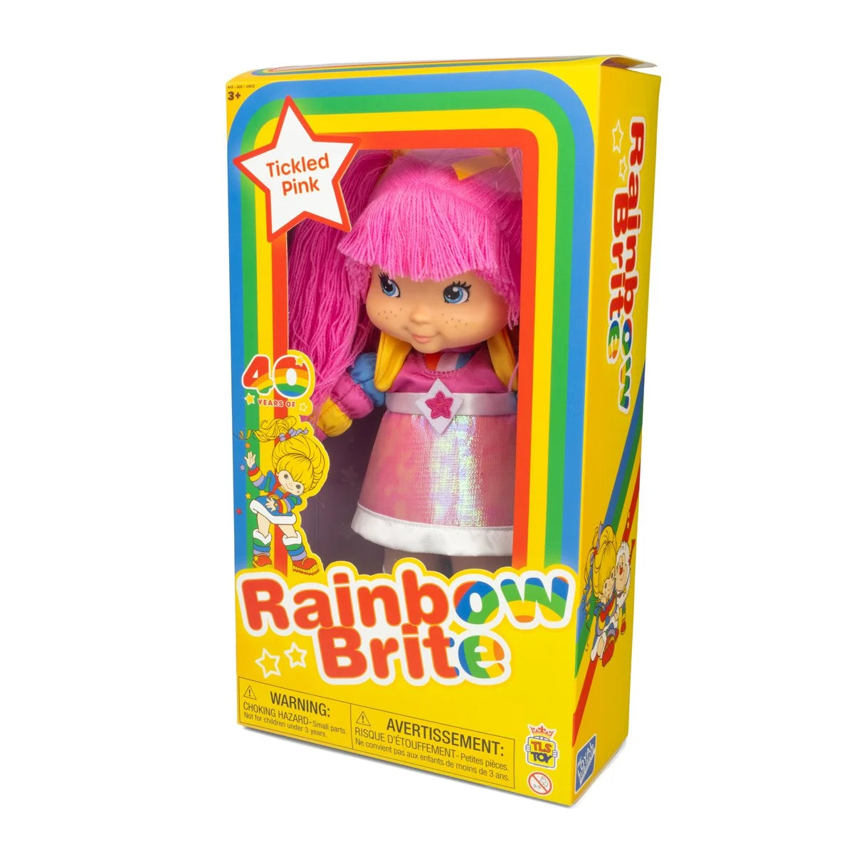 The Loyal Subjects Rainbow Brite 12-Inch Tickled Pink Plush Doll