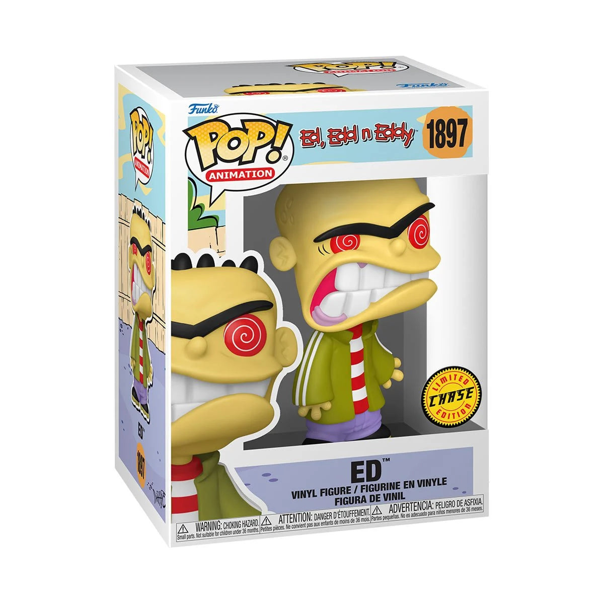 Funko POP! Animation Ed, Edd n Eddy 1897 Ed with Chance of CHASE