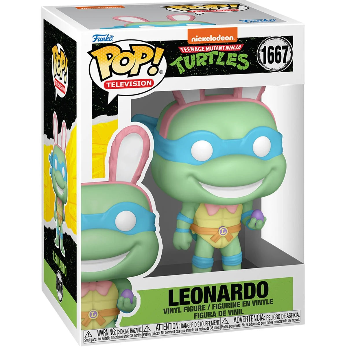 Funko POP! Teenage Mutant Ninja Turtles 1667 Leonardo with Egg (Easter Pastel)