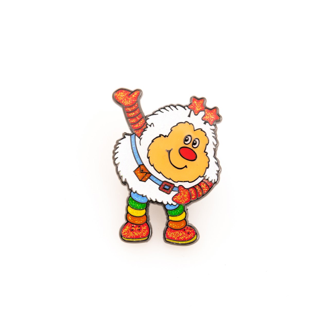 The Loyal Subjects Rainbow Brite Glitter Metal Pin Set of 4 San Diego Comic Con 2024 Exclusive
