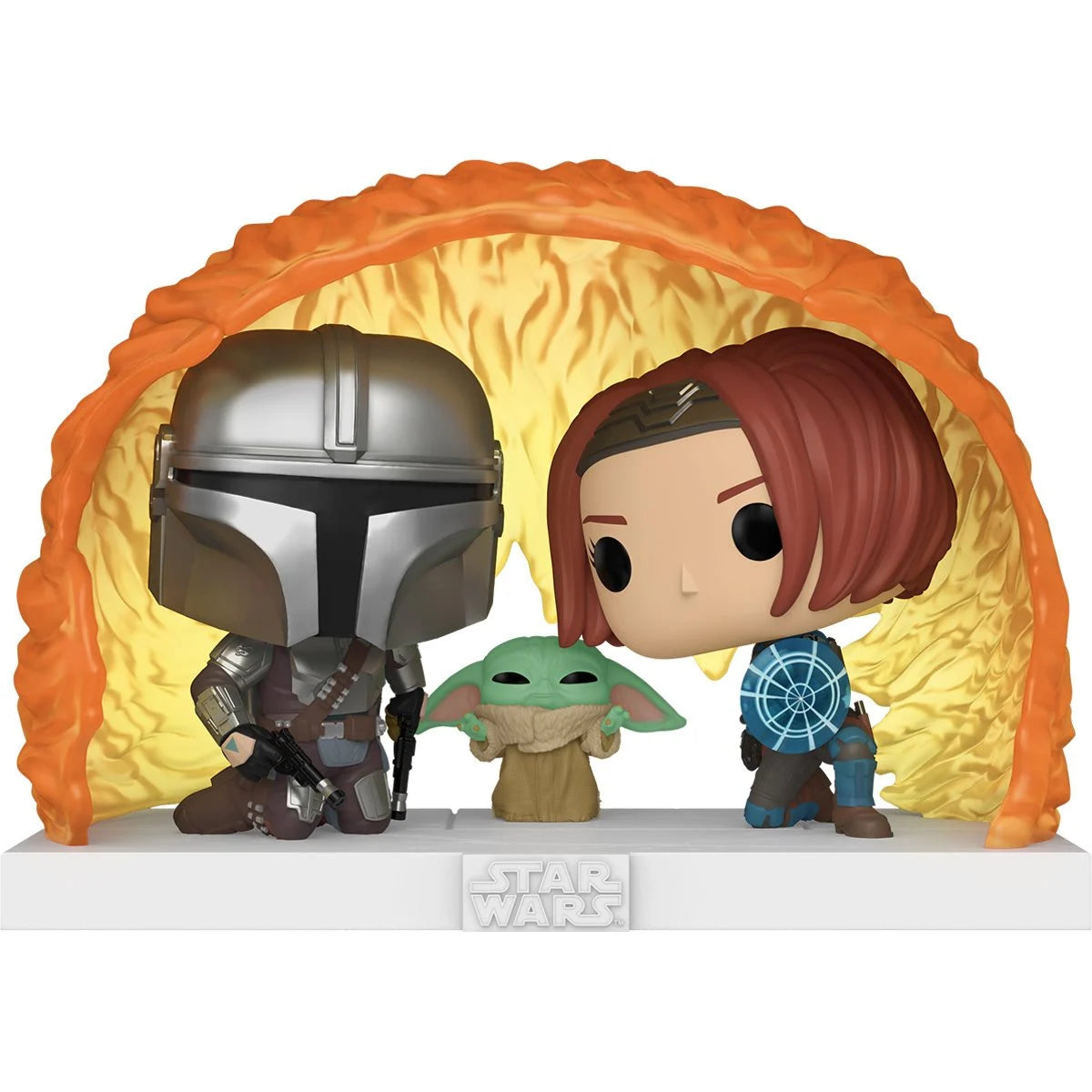 Funko POP! Super Deluxe TV Moments Star Wars The Mandalorian 719 Grogu Force Barrier