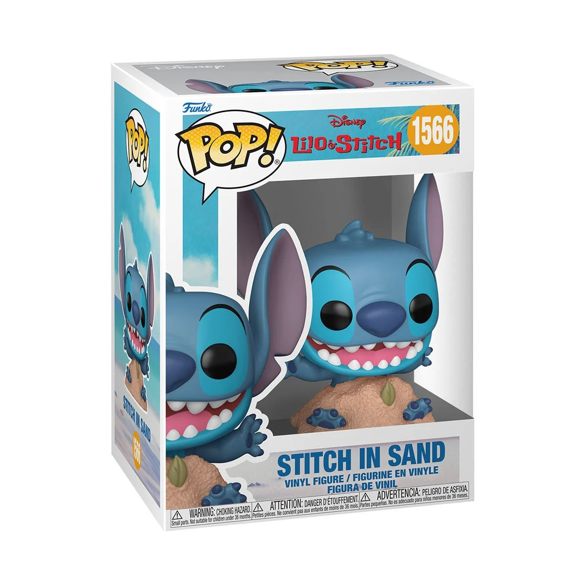 Funko POP! Disney Lilo & Stitch 1566 Stitch in Sand