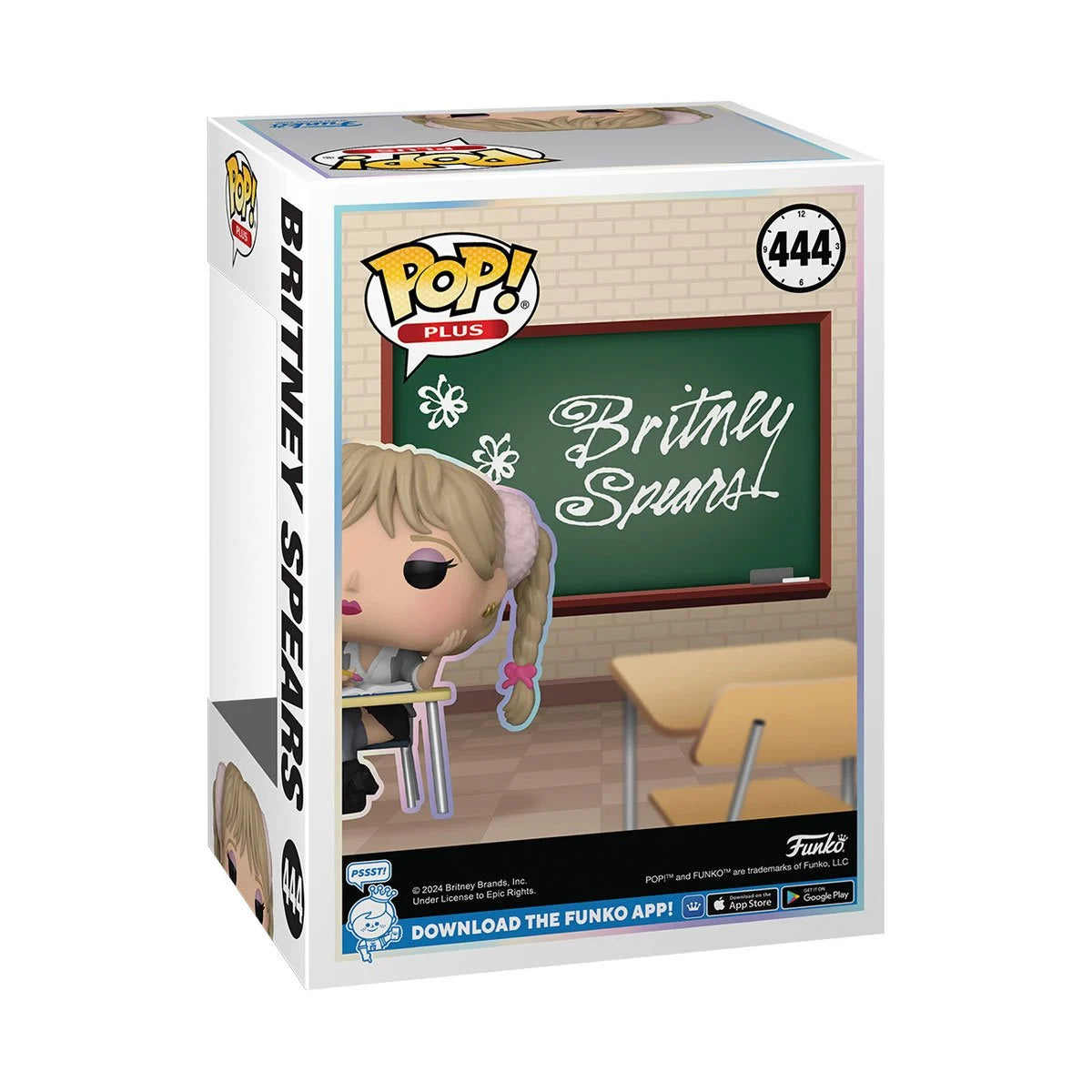 Funko POP! Rocks Icons 444 Britney Spears Baby One More Time Plus Special Edition