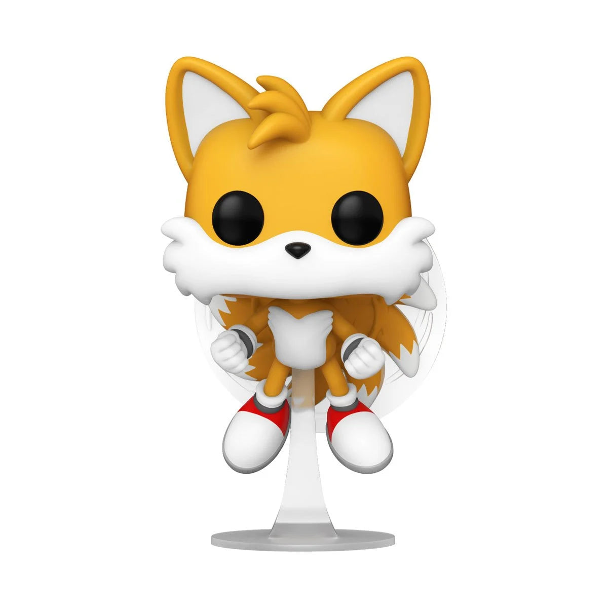 Funko POP! Games Sonic the Hedgehog 978 Tails Flying Flocked Specialty Series with Chance of CHASE