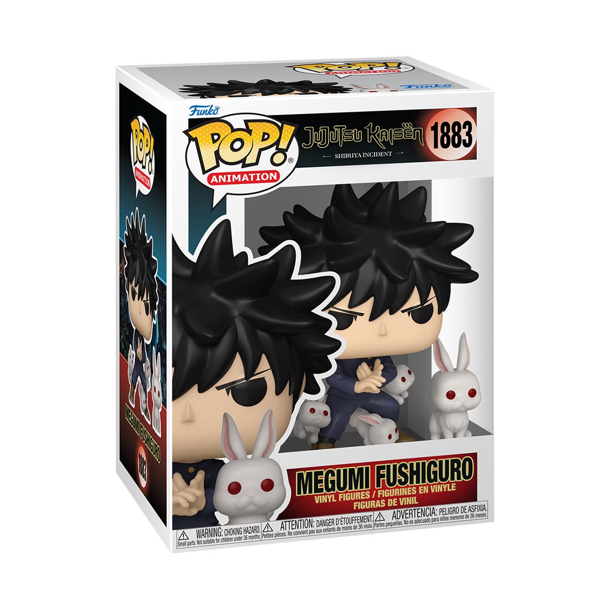 Funko POP! Animation Jujutsu Kaisen 1883 Megumi Fushiguro with Rabbits